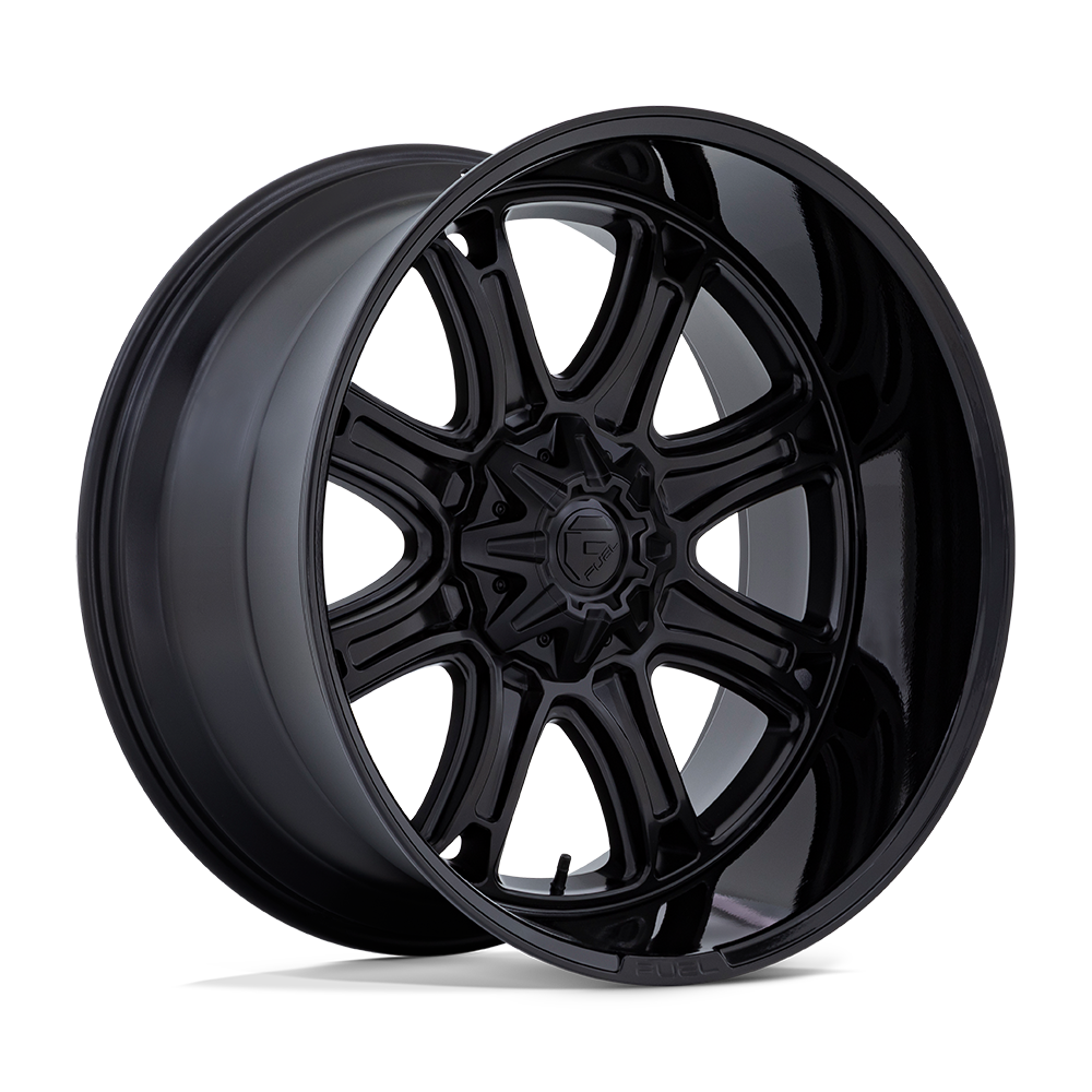 22x9 Fuel Offroad Darkstar (Matte Black / Gloss Black) 6x135/139.7