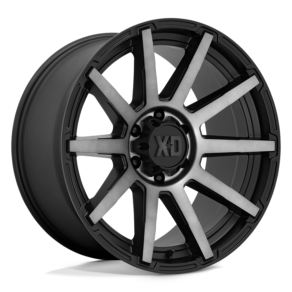22x10 XD Wheels Outbreak (Satin Black / Gray Tint) 6x139.7
