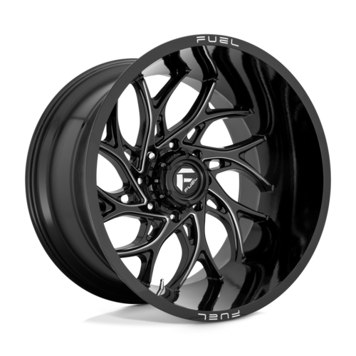 22x12 Fuel Offroad Runner (Gloss Black/Milled) 8x165
