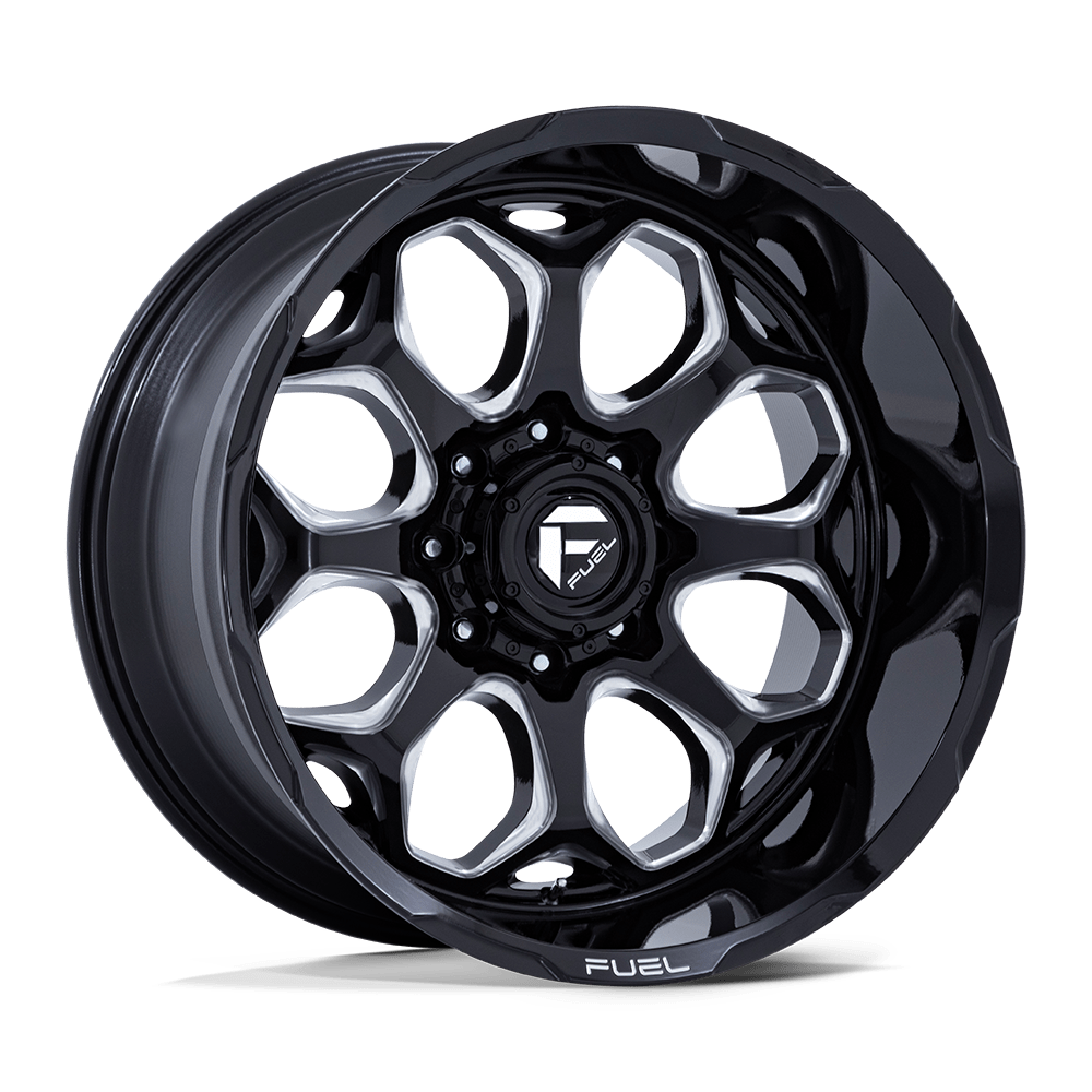 20x10 Fuel Offroad Scepter (Gloss Black / Milled) 6x135